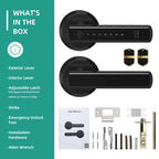 Smart Lock Fingerprint Door Lock App Control Passcode Unlock Electronic Touchscreen Keypad